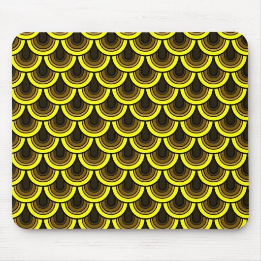 Mousepad Seamless retropatroon Muismat (Voorkant)