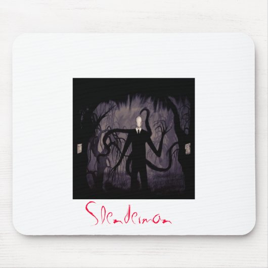 Mousepad Slenderman Muismat (Voorkant)