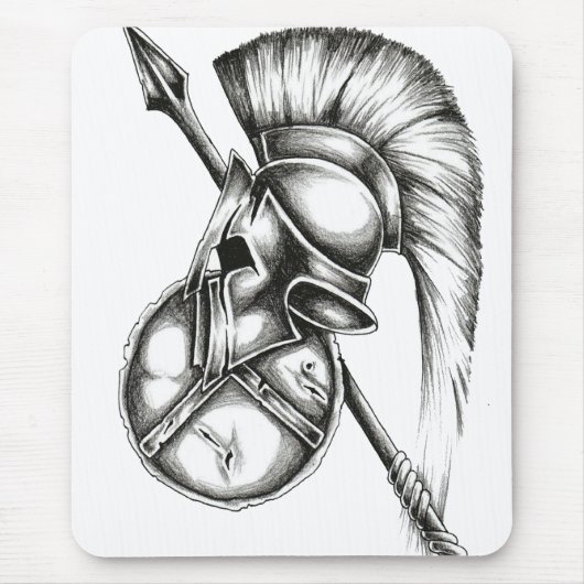mousepad spartan muismat (Voorkant)