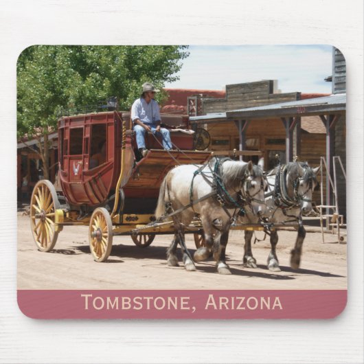 Mousepad: Stagecoach Ride #2 Muismat (Voorkant)