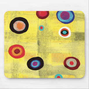 Mousepad stippen grijze oude  kleur muismat