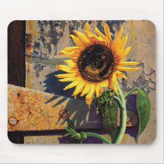 Mousepad Sunflower Flower Painting Camille Engel Muismat