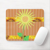 Mousepad Sunflower Muismat (Met muis)