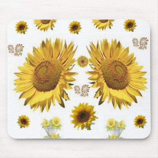 Mousepad Sunflower Muismat (Voorkant)