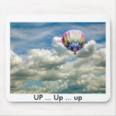Mousepad - UP ... Tot ... omhoog ... Muismat (Voorkant)