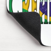 Mousepad van Creartylic Brazilië Muismat (Hoek)