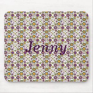  Mousepad van het bloemenpatroon van Paisley Muismat