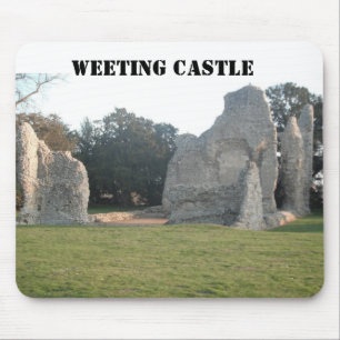 Mousepad Weeting Castle Weeting Norfolk England Muismat