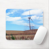 Mousepad - Windturbine Muismat (Met muis)