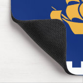 Mousepad with Flag of Quebec City, Canada Muismat (Hoek)