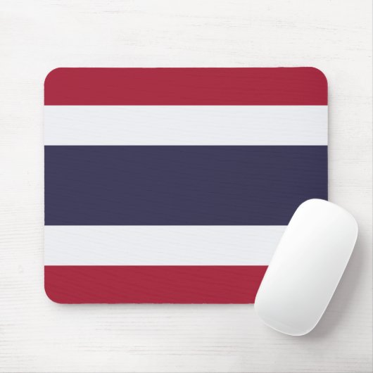 Mousepad with Flag of Thailand Muismat (Met muis)