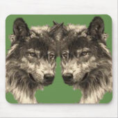 Mousepad Wolf Muismat (Voorkant)