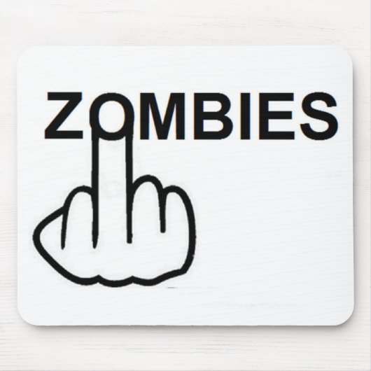 Mousepad Zombies Flip Muismat (Voorkant)