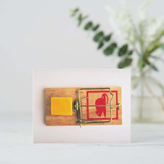 Mousetrap Briefkaart (Staand voorkant)