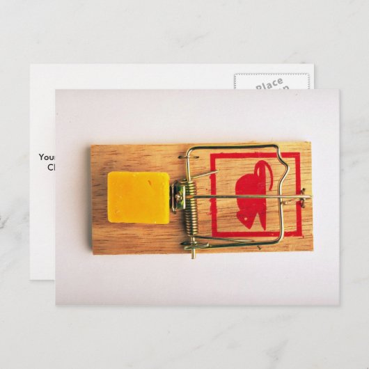 Mousetrap Briefkaart (Voorkant / Achterkant)