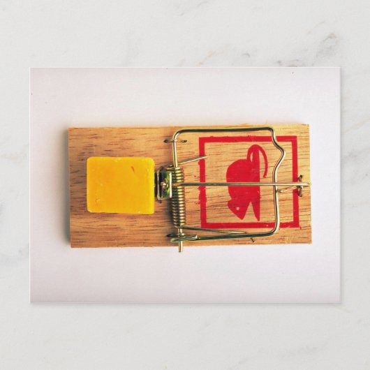 Mousetrap Briefkaart (Voorkant)