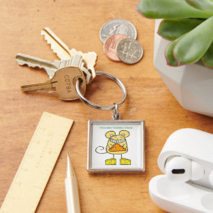 Mousey Cheesy Keys Open Doors Sleutelhanger