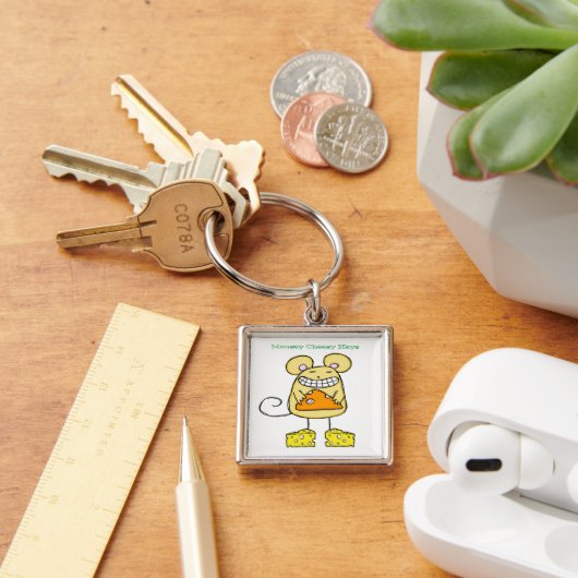 Mousey Cheesy Keys Open Doors Sleutelhanger (Bureau)