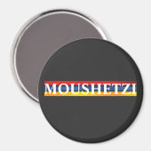 Moushetzi Magnet Magneet (Voorkant / Achterkant)