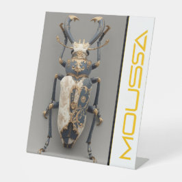 MOUSSA  PEDESTAL SIGN RECLAMEBORD MET VOETSTUK