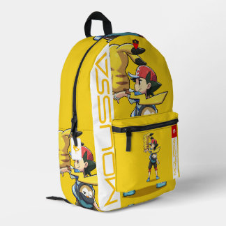 MOUSSA Print Cut Sew Bag Bedrukte Rugzak