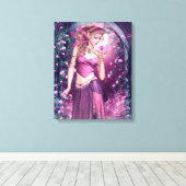 Moussages doux de l'amour toile enveloppée Imprime (Insitu (Plancher de Bois))