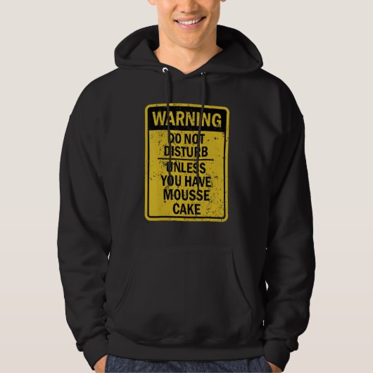 Mousse Cake Food Dessert Hoodie (Voorkant)
