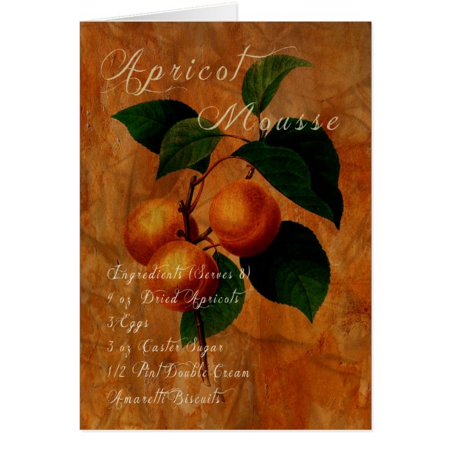 Mousse d'abricot (Devant)