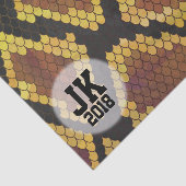 Mousseline 03of12 Motif de serpent papier (Détail)