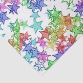 Mousseline 40 Un papier de tissus Starburst (Détail)