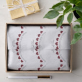 Mousseline 40e anniversaire du Mariage Ruby papier personnali (Cadeau)