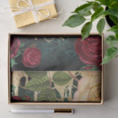 Mousseline Abeilles vintages et papier rose (Cadeau)