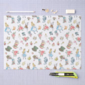 Mousseline Alice dans l'Onederland Theme Tissus Papier (Artisanat)