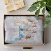 Mousseline Angles Avec Papier Tissu Bell (Cadeau)