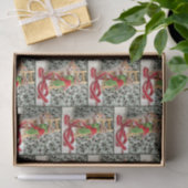 Mousseline Annie et l'Elfe - Chat / Kitten Tissus Papier (Cadeau)