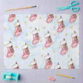 Mousseline Aquarelle de Noël Papier II Design 11 (Artisanat)