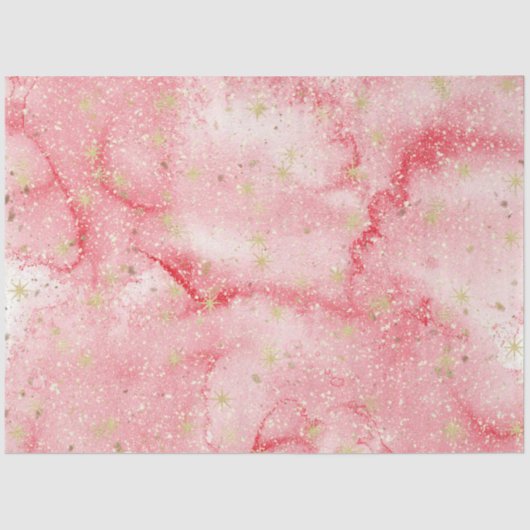 Mousseline Aquarelle de Noël Papier II Design 3 (Recto)