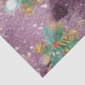 Mousseline Aquarelle de Noël Papier II Design 5 (Détail)