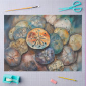 Mousseline Aquarelle Dollar De Sable Nautique Papier Découpag (Artisanat)