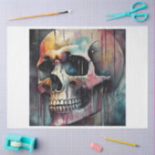 Mousseline Aquarelle Goth Skoupage papier découpage (Artisanat)