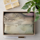 Mousseline Aquarelle Pastel OEuf de Pâques Papier de découpag (Cadeau)