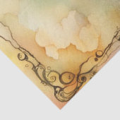 Mousseline Aquarelle Pastel OEuf de Pâques Papier de découpag (Détail)