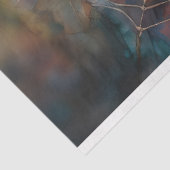 Mousseline Aquarelle Spiderweb Hibiscus papier découpage (Détail)