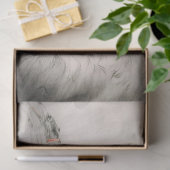 Mousseline Art déco femme et ses chiens décolpage papier (Cadeau)