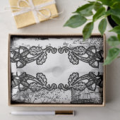 Mousseline Art Nouveau Dames Danser Découpage Tissu papier (Cadeau)