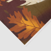 Mousseline Automne Eloit Citation Découpage Papier Tissu (Détail)
