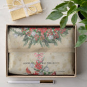 Mousseline Autour de l'arbre de Noël papier de tissus (Cadeau)