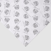 Mousseline AV ART STUDIO conception du logo du papier de tiss (Détail)