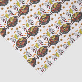 Mousseline Barbecue Party Tissu Papier (Détail)