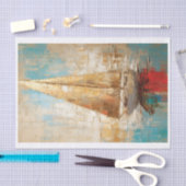 Mousseline Bateau à voile no 2 - Papier à papier décolpage (Artisanat)